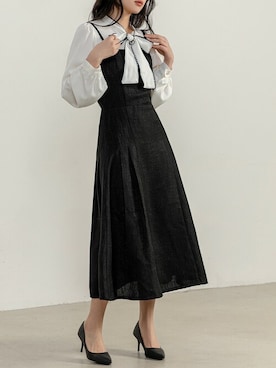 「DAY CLOSET（デイ クローゼット）のアイテム（シャツ/ブラウス）」を使った、TeddyShopさん（レディース・158cm）の秋コーディネート