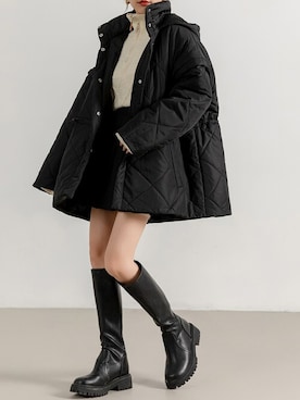 「２ＷＡＹ」｜「アイテム（その他アウター）」を使った、TeddyShopさん（レディース・158cm）の秋コーディネート