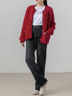 TeddyShopさん（レディース・158cm）の冬コーディネート