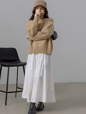 TeddyShopさん（レディース・158cm）の冬コーディネート