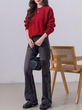 TeddyShopさん（レディース・158cm）の冬コーディネート