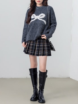 TeddyShopさん（レディース・158cm）の冬コーディネート