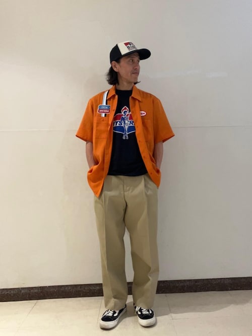 HYSTERIC GLAMOUR オレンジキャップ HYSTERIC GLAMOUR（ヒステリック