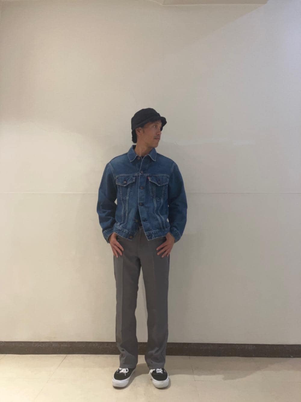 ヒステリックグラマー和紙デニムジャケット Lサイズ HYSTERIC GLAMOUR