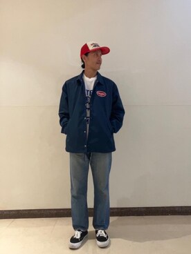 「HYSTERIC GLAMOUR（ヒステリックグラマー）のアイテム（ナイロンジャケット）」を使った、hyshmt01さん（メンズ・171cm）の秋コーディネート