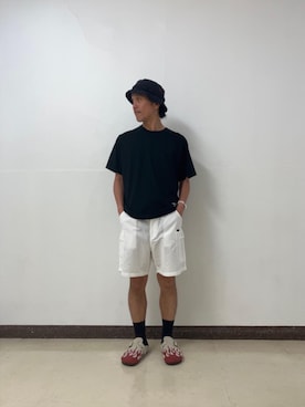 「HYSTERIC GLAMOUR（ヒステリックグラマー）のCIRCLE HEAD Tシャツ2PACS（Tシャツ/カットソー）」を使った、hyshmt01さん（メンズ・171cm）の夏コーディネート