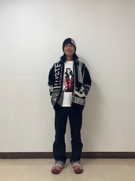 「アイテム（その他アウター）」を使った、hyshmt01さん（メンズ・171cm）の秋コーディネート