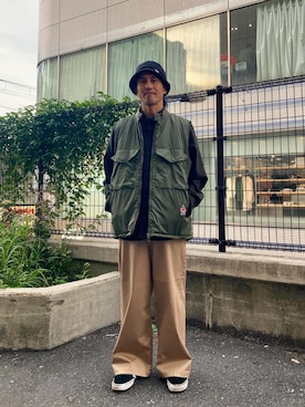 「HYSTERIC GLAMOUR（ヒステリックグラマー）のアイテム（シャツ/ブラウス）」を使った、hyshmt01さん（メンズ・171cm）の秋コーディネート