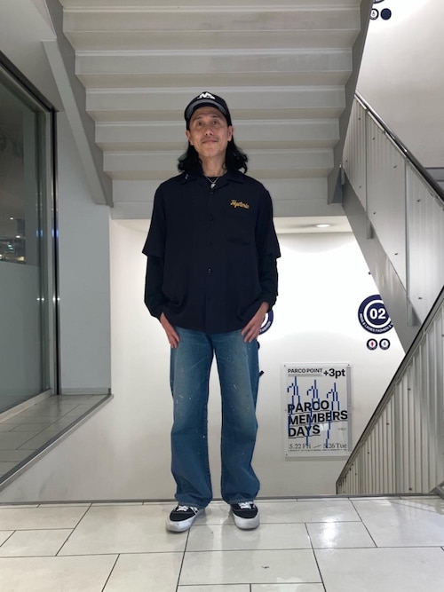 HYSTERIC GLAMOUR（ヒステリックグラマー） ジーンズ WAP加工 バギー