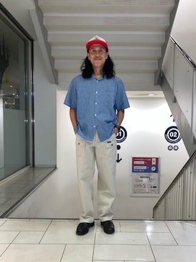 hyshmt01さん（メンズ・171cm）の夏コーディネート