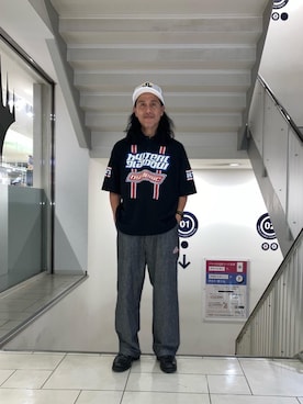 hyshmt01さん（メンズ・171cm）の夏コーディネート