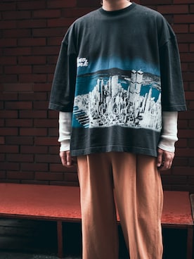「communitycentertokyobranch」｜UCHIDAさん（メンズ・175cm）の冬コーディネート