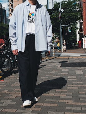 「rotol」｜UCHIDAさん（メンズ・175cm）の春コーディネート
