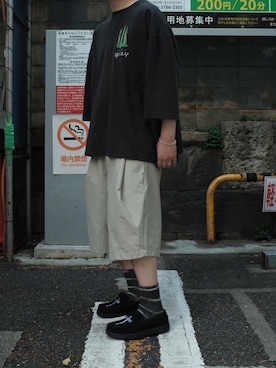 「communitycentertokyobranch」｜UCHIDAさん（メンズ・175cm）の夏コーディネート