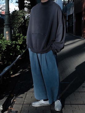 「communitycentertokyobranch」｜UCHIDAさん（メンズ・175cm）の秋コーディネート
