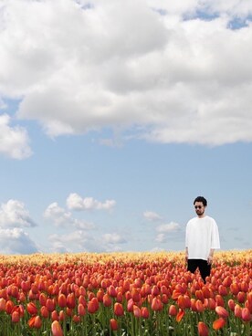 「WILLY CHAVARRIA（ウィリーチャバリア）のアイテム」を使った、UCHIDAさん（メンズ・175cm）の夏コーディネート