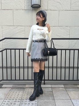 ゆうたんさん（レディース・160cm）の秋コーディネート