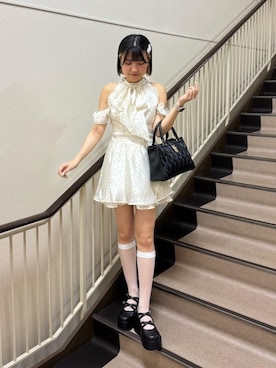 「MAJESTIC LEGON（マジェスティックレゴン）のアイテム」を使った、ゆうたんさん（レディース・160cm）の夏コーディネート