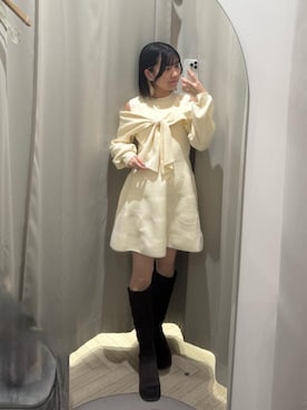 「ビジュー」｜ゆうたんさん（レディース・160cm）の秋コーディネート