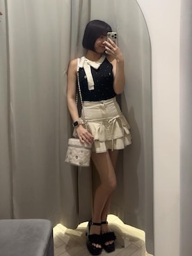 「ミニ」｜ゆうたんさん（レディース・160cm）の夏コーディネート