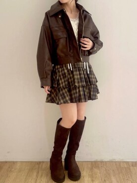 ゆうなさん(レディース・153cm)の夏コーディネート