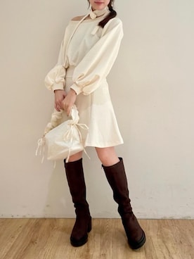 ゆうなさん（レディース・153cm）の秋コーディネート