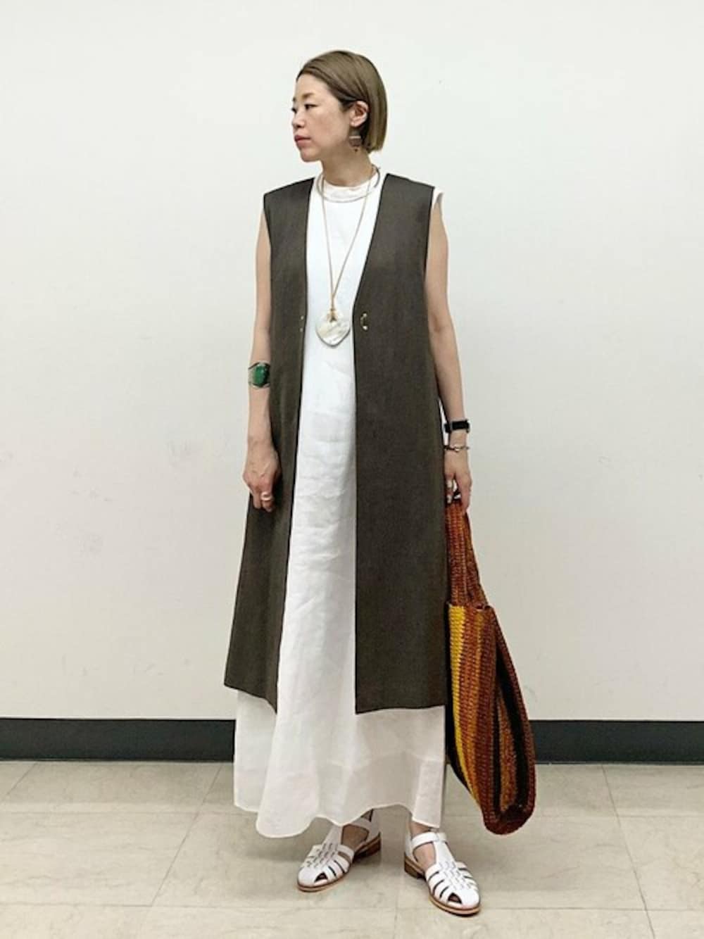 CATHS （キャッツ）の「CATHs:スクエアホーンネックレス