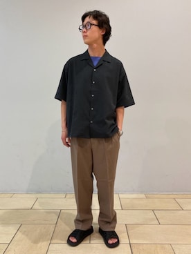 「MALIBU SANDALS（マリブサンダルズ）のアイテム」を使った、417 officialさん（メンズ・172cm）の春コーディネート