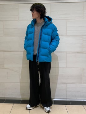 「417 EDIFICE（フォーワンセブンエディフィス）のアイテム（トップス）」を使った、417 officialさん（メンズ・172cm）の冬コーディネート