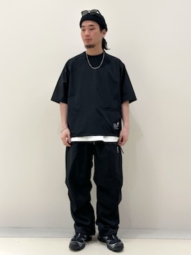 「417 EDIFICE（フォーワンセブンエディフィス）のアイテム（その他パンツ）」を使った、417 officialさん（メンズ・170cm）の夏コーディネート