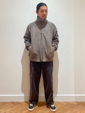 「417 EDIFICE（フォーワンセブンエディフィス）のアイテム（その他アウター）」を使った、417 officialさん（メンズ・177cm）の秋コーディネート