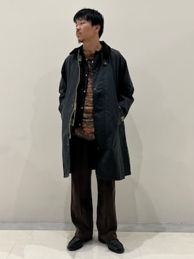 「417 EDIFICE（フォーワンセブンエディフィス）のアイテム（その他アウター）」を使った、417 officialさん（メンズ・174cm）の秋コーディネート