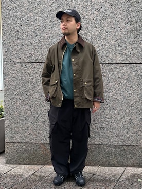「417 EDIFICE（フォーワンセブンエディフィス）のアイテム（帽子）」を使った、417 officialさん（メンズ・172cm）の秋コーディネート