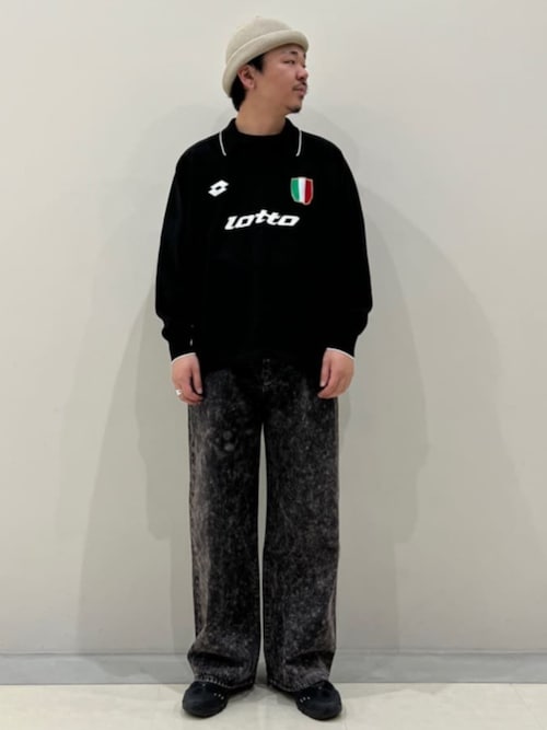 Lotto ロット　ゲームシャツ　サッカーシャツ　ニット　EDIFICE別注 Lotto ロット ゲームシャツ サッカーシャツ ニット EDIFICE別注