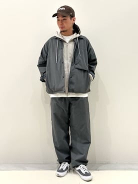 「417 EDIFICE（フォーワンセブンエディフィス）のアイテム（帽子）」を使った、417 officialさん（メンズ・170cm）の秋コーディネート