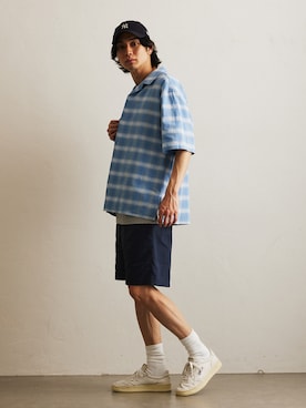 417 officialさん(メンズ・180cm)の春コーディネート