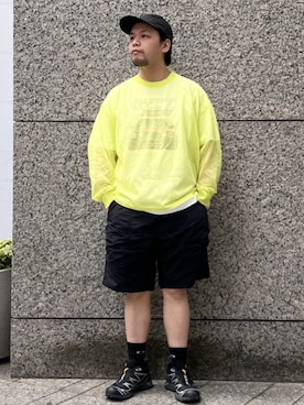 417 officialさん（メンズ・172cm）の春コーディネート