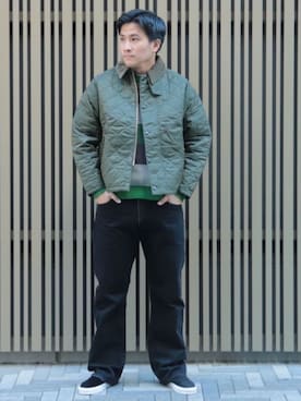 417 officialさん(メンズ・180cm)の冬コーディネート