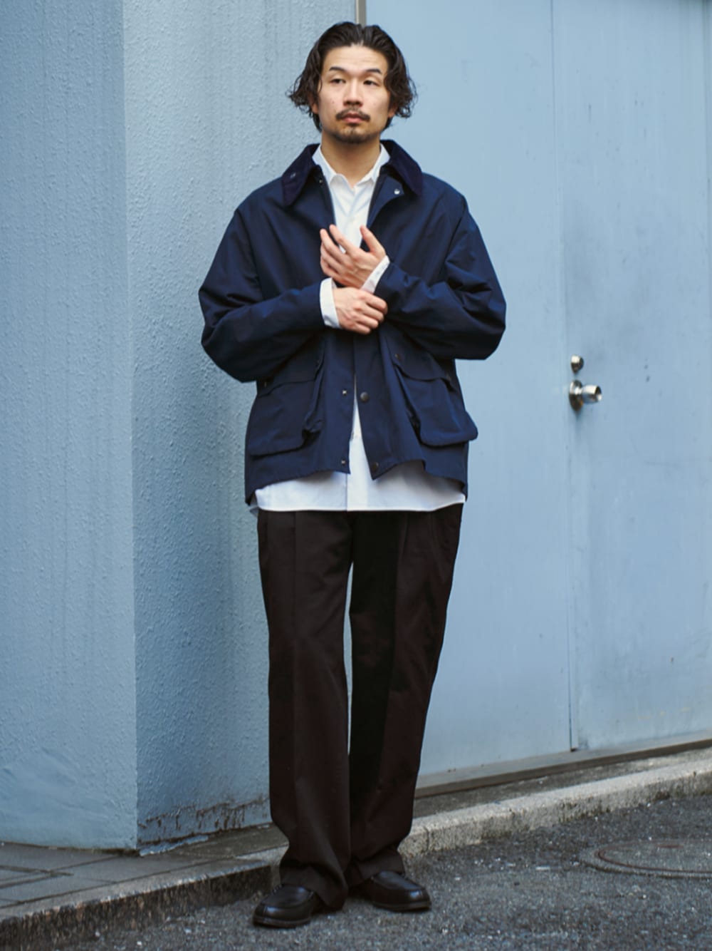 ANOTHER OFFICE SANTIAGO SLACKS スラックス パンツ ANOTHER OFFICE / Santiago Slacks BLACK