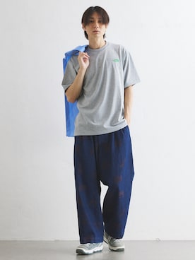 417 officialさん（メンズ・180cm）の夏コーディネート