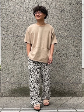 「417 EDIFICE（フォーワンセブンエディフィス）のアイテム（その他パンツ）」を使った、417 officialさん（メンズ・170cm）の春コーディネート