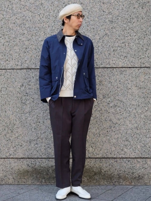 美品！完売！Barbour × 417　別注 Short BEDALE　38 BARBOUR / バブアー 417別注 Short BEDALE（ナイロンジャケット