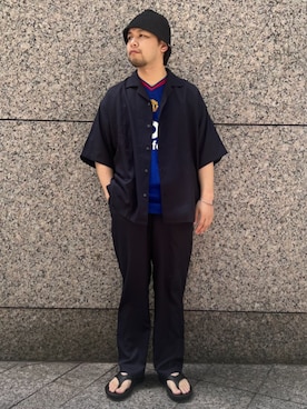 417 officialさん(メンズ・172cm)の春コーディネート