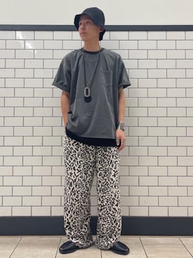 「417 EDIFICE（フォーワンセブンエディフィス）のアイテム（その他パンツ）」を使った、417 officialさん（メンズ・175cm）の夏コーディネート