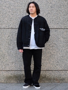 417 officialさん(メンズ・183cm)の冬コーディネート