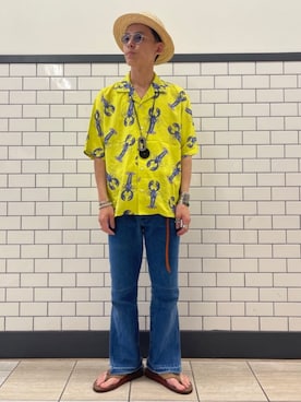 417 officialさん（メンズ・175cm）の夏コーディネート