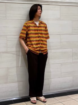 417 officialさん（メンズ・179cm）の夏コーディネート