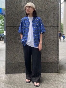 417 officialさん（メンズ・174cm）の夏コーディネート