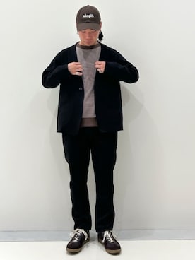 「417 EDIFICE（フォーワンセブンエディフィス）のアイテム（帽子）」を使った、417 officialさん（メンズ・170cm）の秋コーディネート