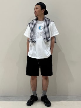 「417 EDIFICE（フォーワンセブンエディフィス）のアイテム（その他パンツ）」を使った、417 officialさん（メンズ・174cm）の夏コーディネート